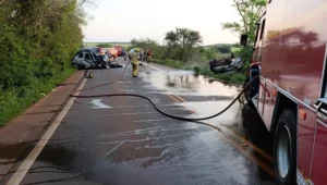 Caso ocorreu na tarde deste domingo. Corpo de Bombeiros de São Luiz Gonzaga / Divulgação